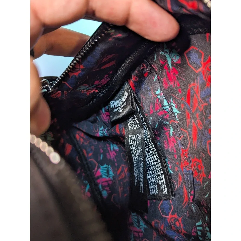 NWT Loungefly Spider-Man Across The Spider-Verse Lenticular Mini Backpack Marvel